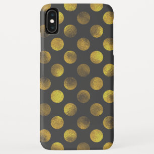 Goldene Polka-Punkte verblasst Case-Mate iPhone Hülle