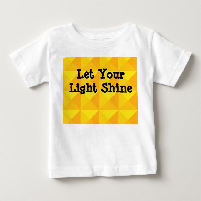 Goldene Pyramiden Baby T-shirt (Vorderseite)