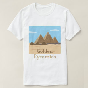 Goldene Pyramiden – Geheimnisse des alten Ägypten T-Shirt