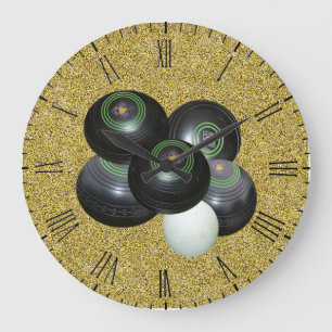 Goldene Rasenschüsseln, Uhr
