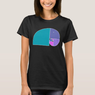 Goldene Ratio Elephant - Fibonacci Spiral 3 T-Shirt