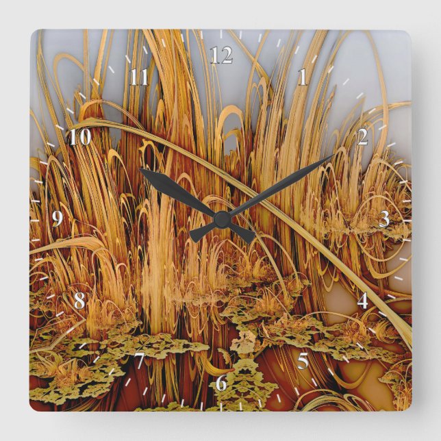 Goldene Reflektionen Uhr Piazza della Riforma (Vorderseite)