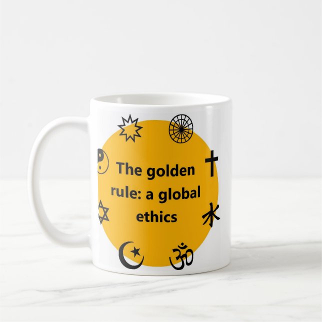 Goldene Regel Kaffeetasse (Links)