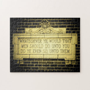 Goldene Regel Puzzle