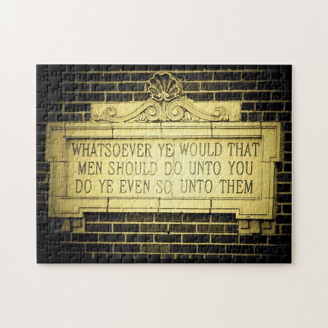 Goldene Regel Puzzle (Horizontal)