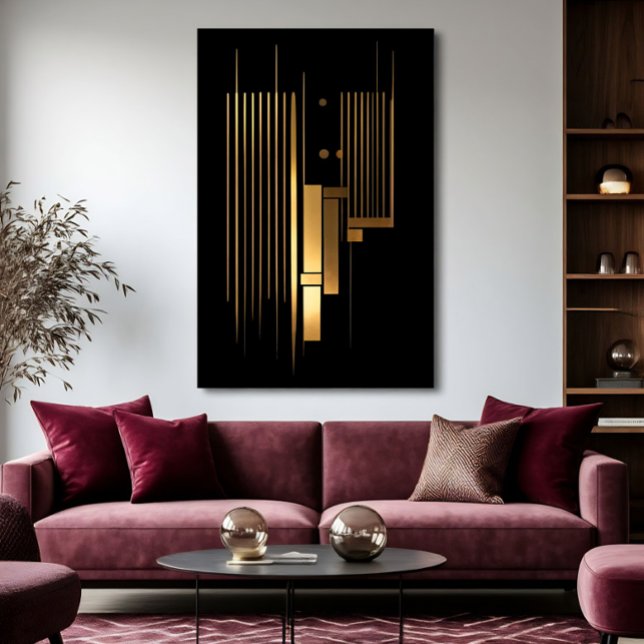 Goldene Resonanz Leinwanddruck (Von Creator hochgeladen)