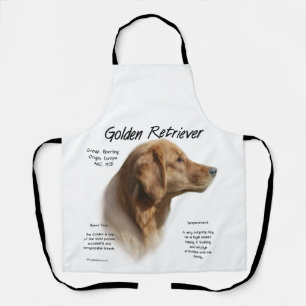 Goldene Retriever-All-over-Print-Schürze Schürze
