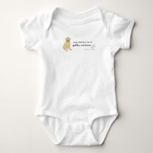 Goldene Retriever Baby Strampler
