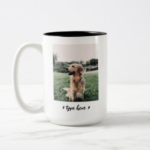 goldene Retriever, Goldene Retrivenliebhaber Zweifarbige Tasse