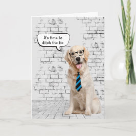 Goldene Retriever Karte