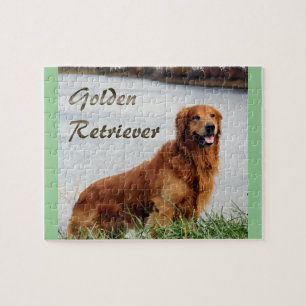 Goldene Retriever Kunst Puzzle