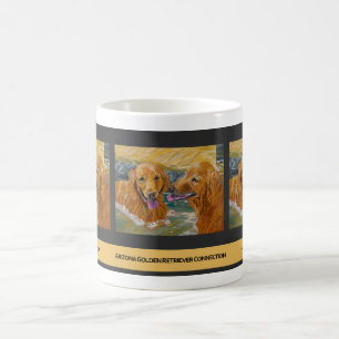 Goldene Retriever-lustige Tasse