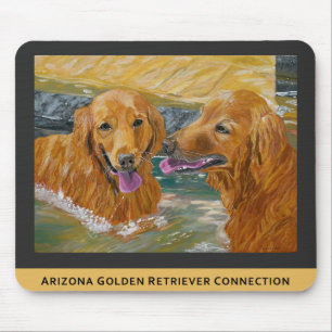 Goldene Retriever lustiges Mousepad