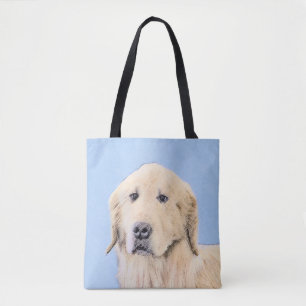 Goldene Retriever Malerei - Niedliche Original Dog