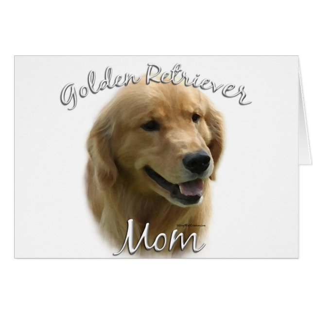 Goldene Retriever Mama 2 (Vorderseite (Horizontal))