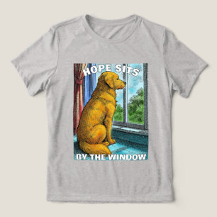 Goldene Retriever Tri-Blend Shirt