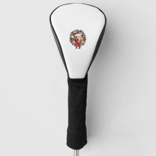 Goldene Retriever Weihnachtsfeier Dekoration Weihn Golf Headcover