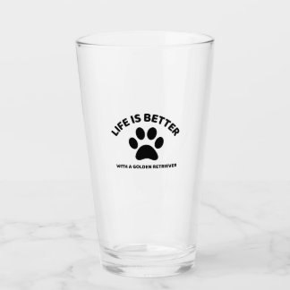 Goldene Retrivierbarkeit Glas