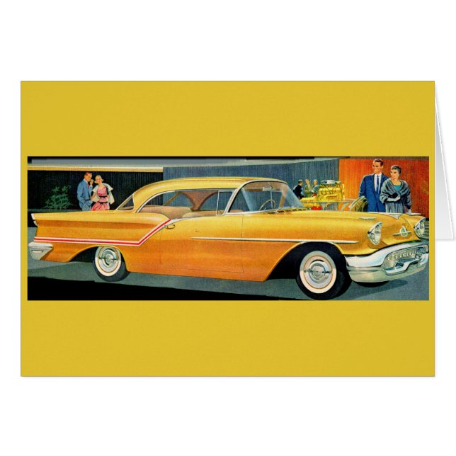 Goldene Rocket 88 Oldsmobile der 1950er Jahre (Vorderseite (Horizontal))