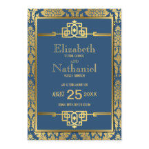 Goldene Romantik der 20er Jahre Art Déco Save the 