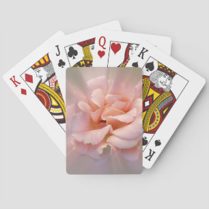Goldene Rosa Spielkarten