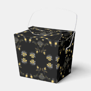 Goldene Rose Gefälligkeitsbox Geschenkschachtel