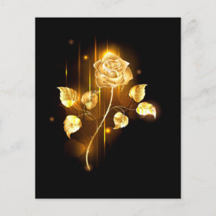 Goldene Rose ( gold rose ) Flyer