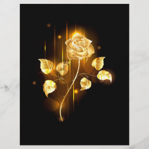 Goldene Rose ( gold rose ) Flyer