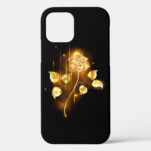 Goldene Rose (goldene Rose) Case-Mate iPhone Hülle (Rückseite)