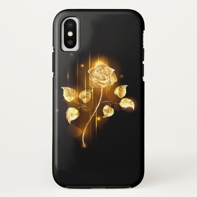 Goldene Rose (goldene Rose) Case-Mate iPhone Hülle (Rückseite)