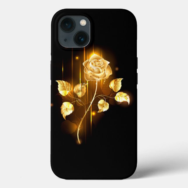 Goldene Rose (goldene Rose) Case-Mate iPhone Hülle (Rückseite)