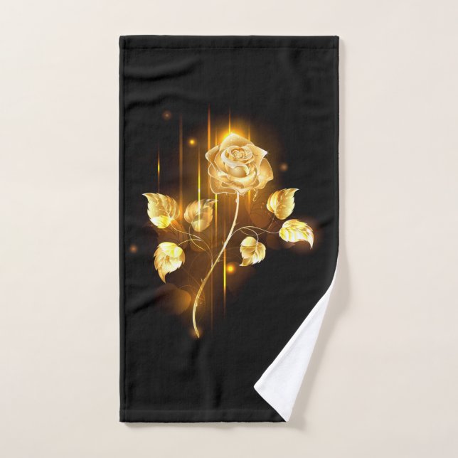Goldene Rose (goldene Rose) Handtuch (Handtuch)