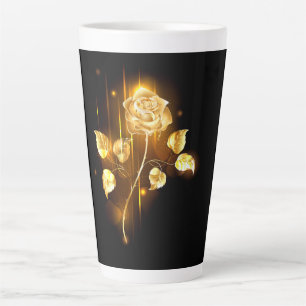 Goldene Rose (goldene Rose) Milchtasse