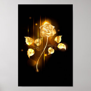 Goldene Rose (goldene Rose) Poster