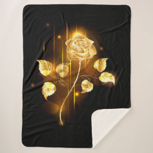 Goldene Rose (goldene Rose) Sherpadecke