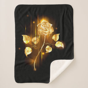 Goldene Rose (goldene Rose) Sherpadecke
