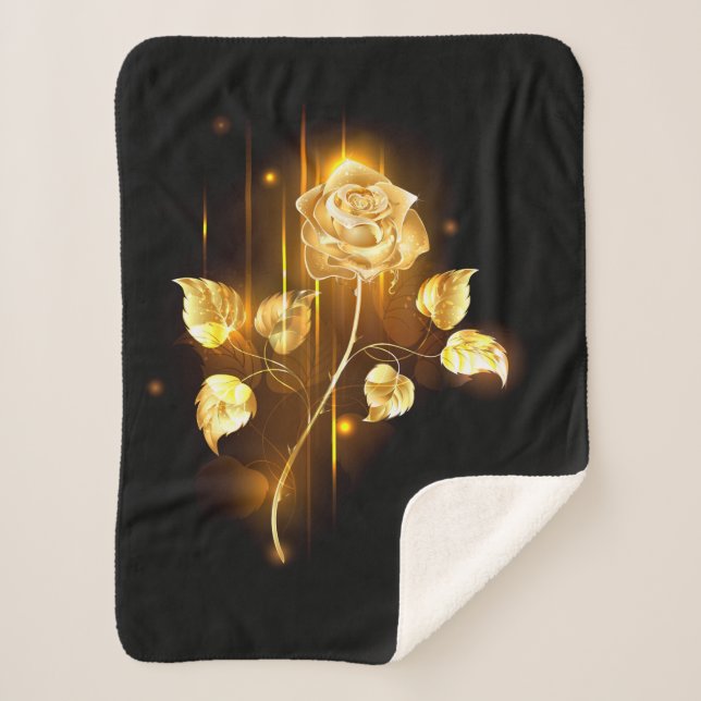 Goldene Rose (goldene Rose) Sherpadecke (Vorderseite)