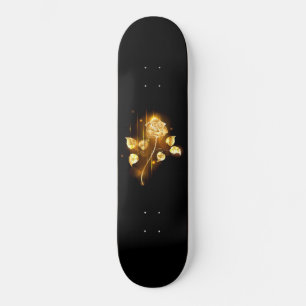Goldene Rose (goldene Rose) Skateboard