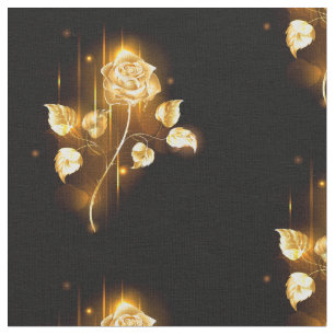 Goldene Rose (goldene Rose) Stoff