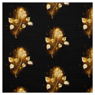 Goldene Rose (goldene Rose) Stoff