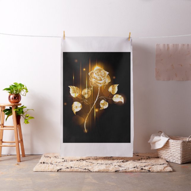 Goldene Rose (goldene Rose) Stoff (Beispiel)
