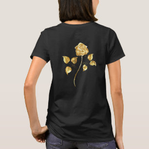 Goldene Rose (goldene Rose) T-Shirt