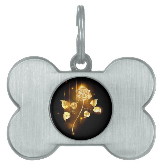 Goldene Rose (goldene Rose) Tiermarke (Vorderseite)