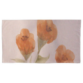 Goldene Rose Kissenbezug