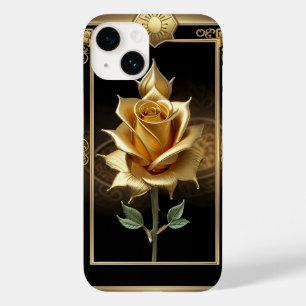 Goldene Rose Kunst, Dichtung und Musik Case-Mate iPhone 14 Hülle