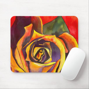 Goldene Rose Mousepad