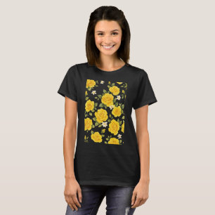 Goldene Rose Rodelbahn mit Aussicht T-Shirt