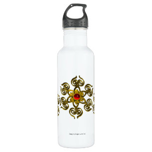 GOLDENE ROSE RUBY, White Trinkflasche