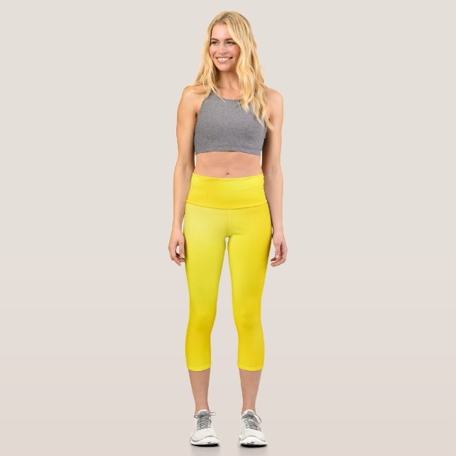 Goldene Ruhe Capri Leggings (Vorderseite)