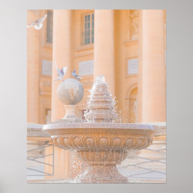 Goldene Ruhe in Mosta Poster (Vorne)